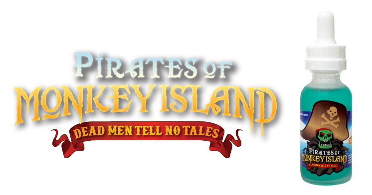 Forbidden Juice Company. Est. 2013. 8 Pirates of Monkey Island