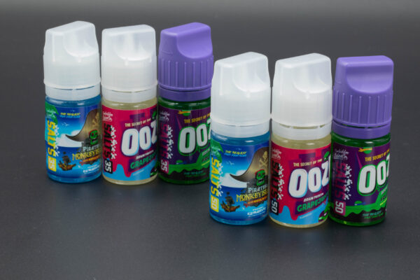 Forbidden Juice Co. Salts Series, Ooze Fruitjuice, Pirates of Monkey Island, Ooze Grapejuice