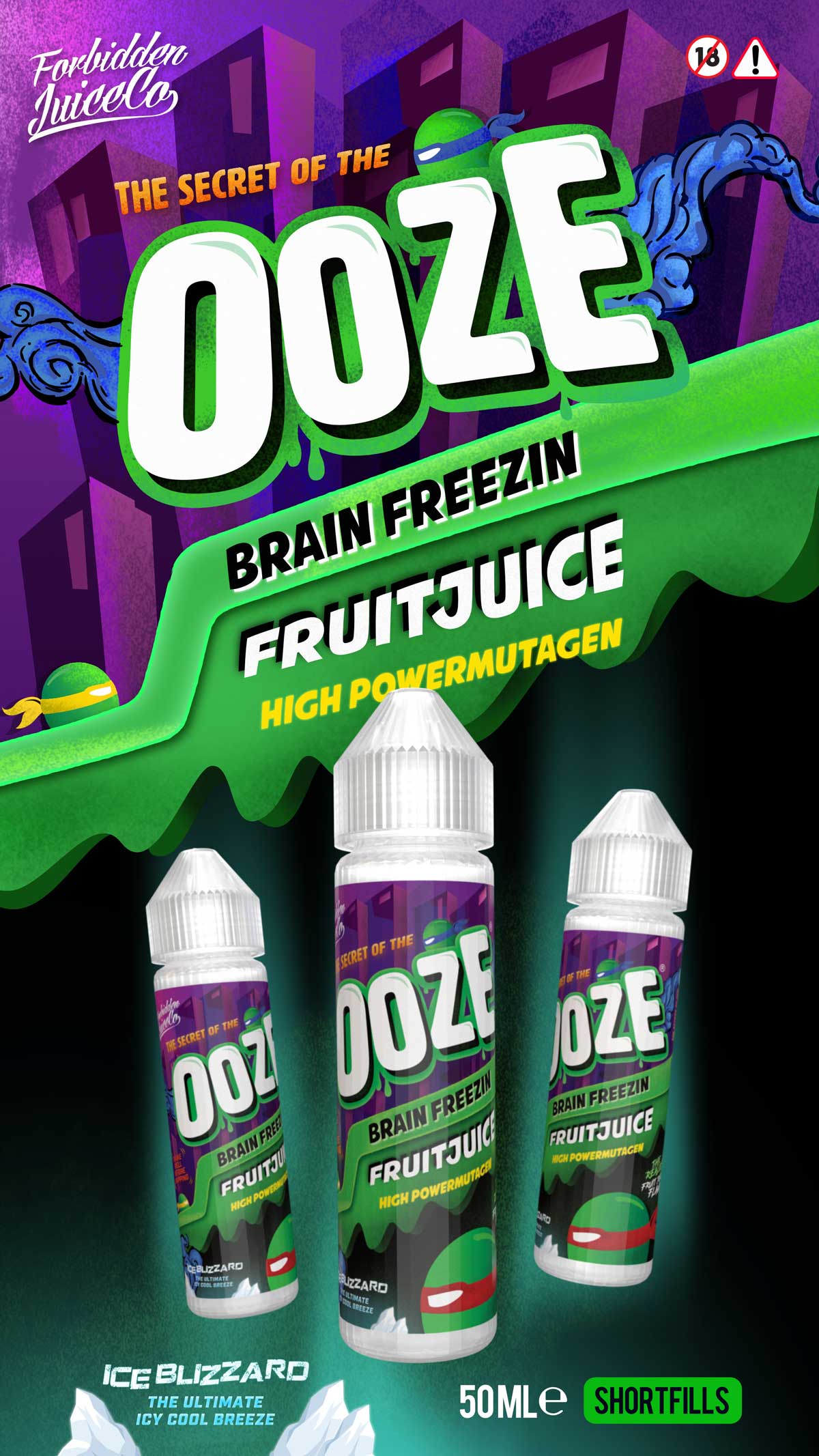 Vape OOZE Shortfill 2 2023
