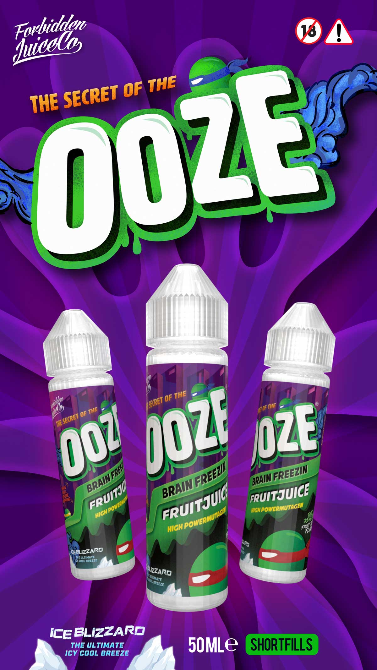 Vape OOZE Shortfill 2023
