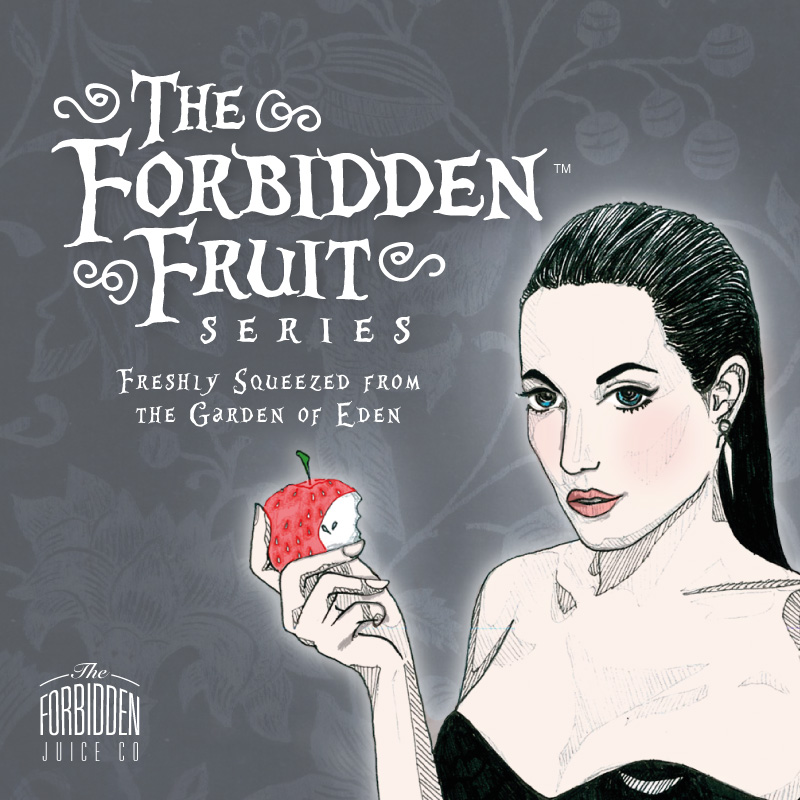 Forbidden Juice Company. Est. 2013. 13 Vape Bottle Forbidden BOX