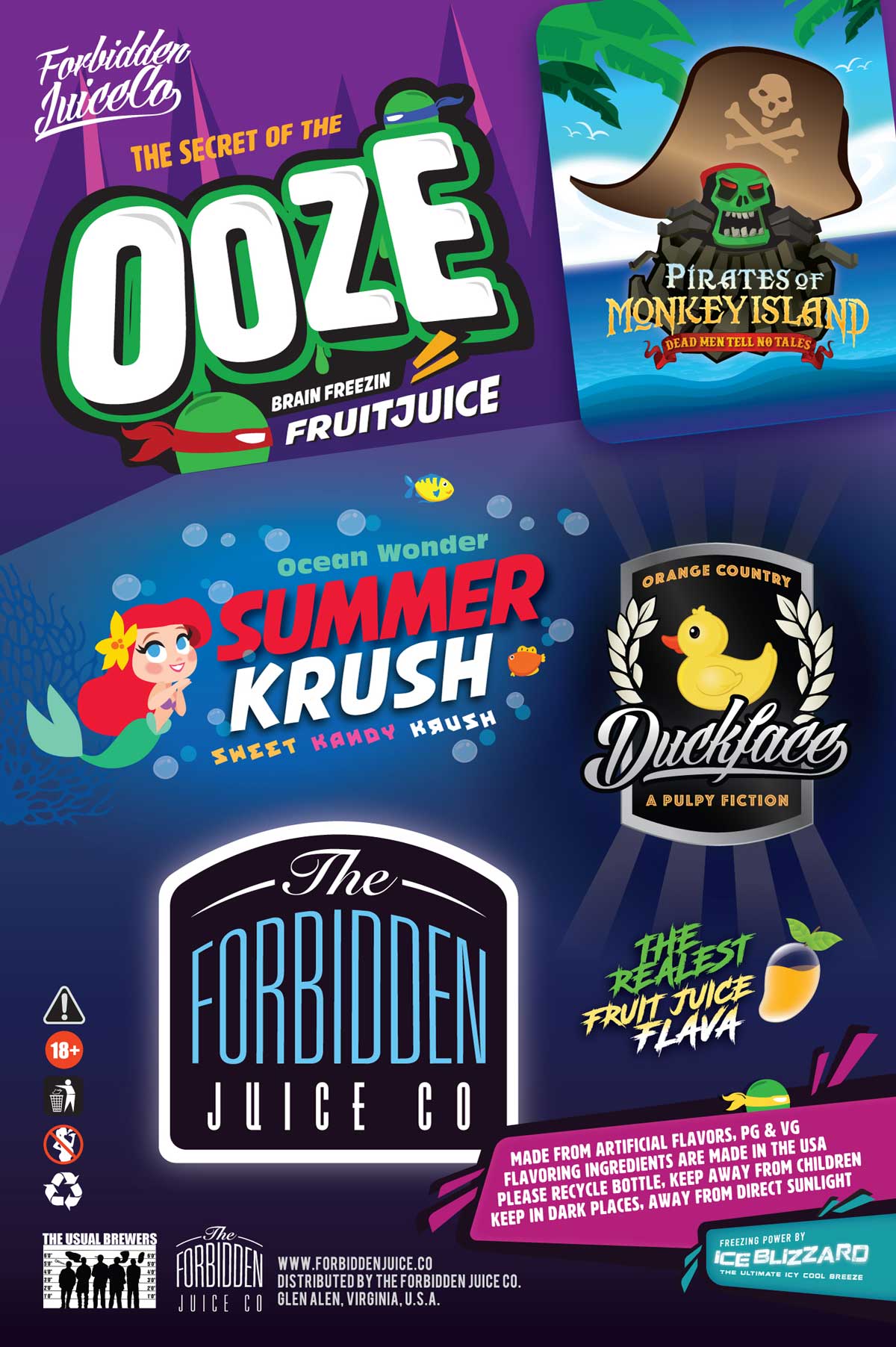 Forbidden Juice Company. Est. 2013. 26 Vape Social Page FJ 2