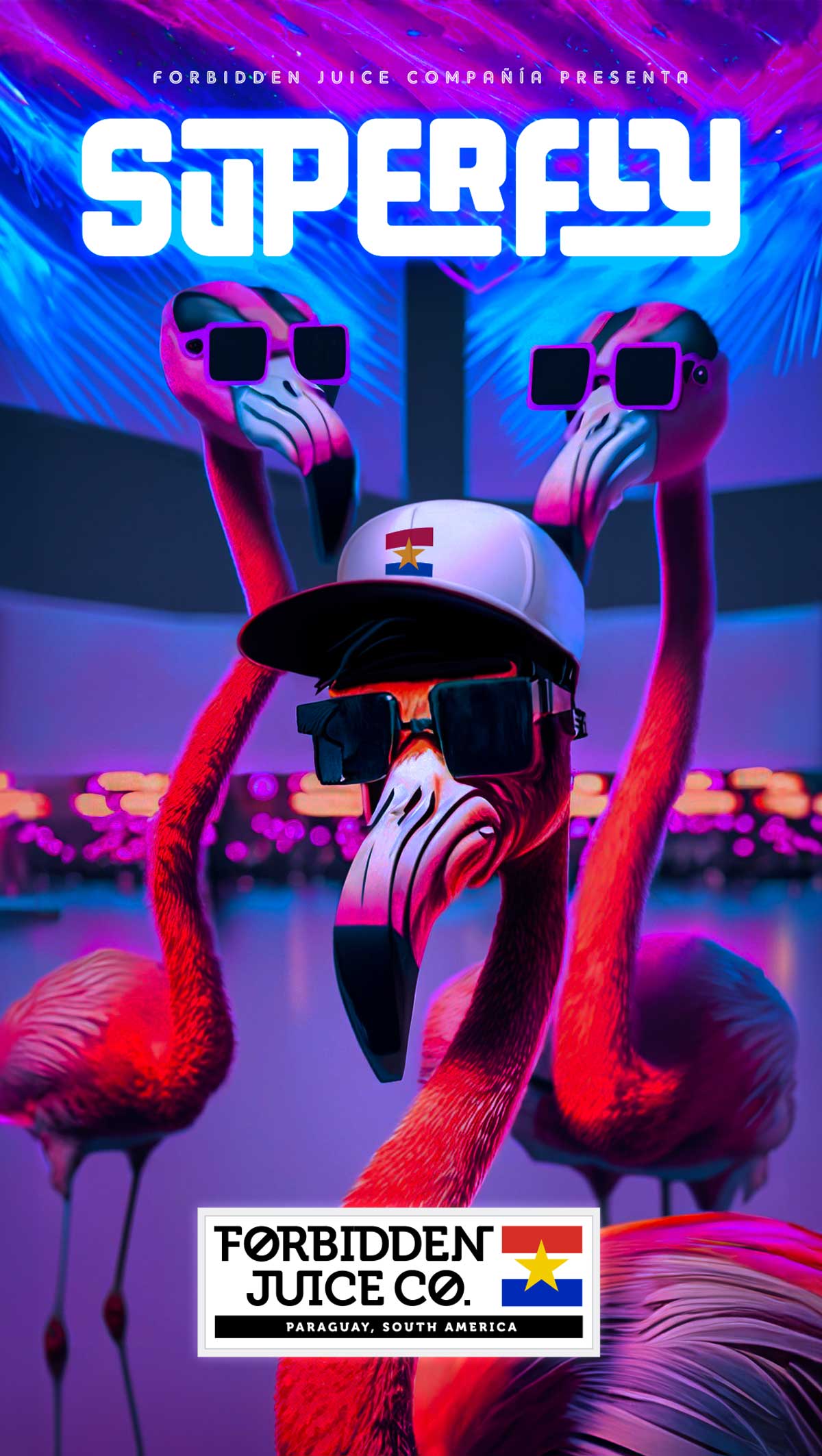 The Forbidden Juice Company 25 Vape SuperFly SouthAmerica Web3