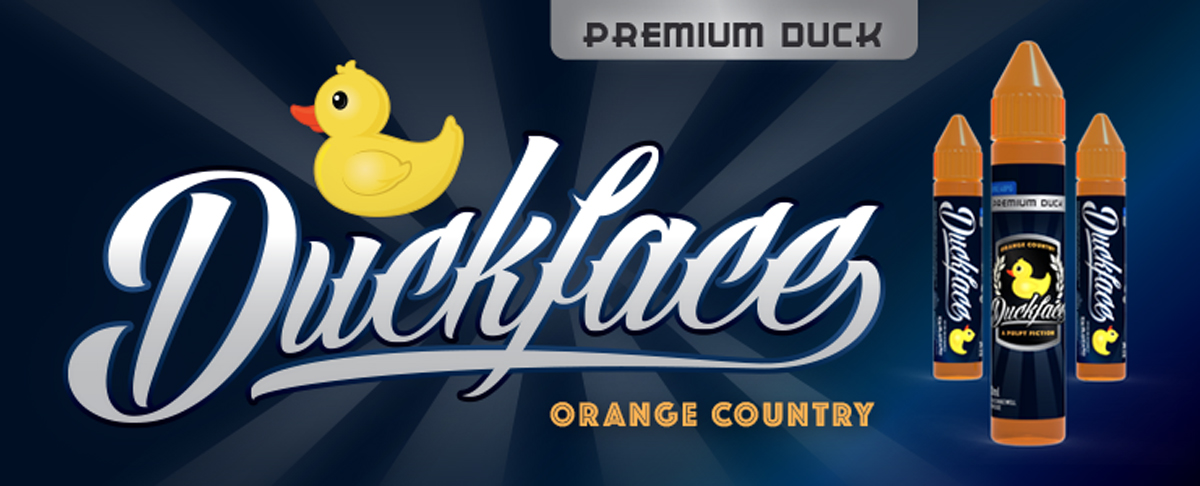 Forbidden Juice Company. Est. 2013. 18 Vape carousel Duckface Pattern