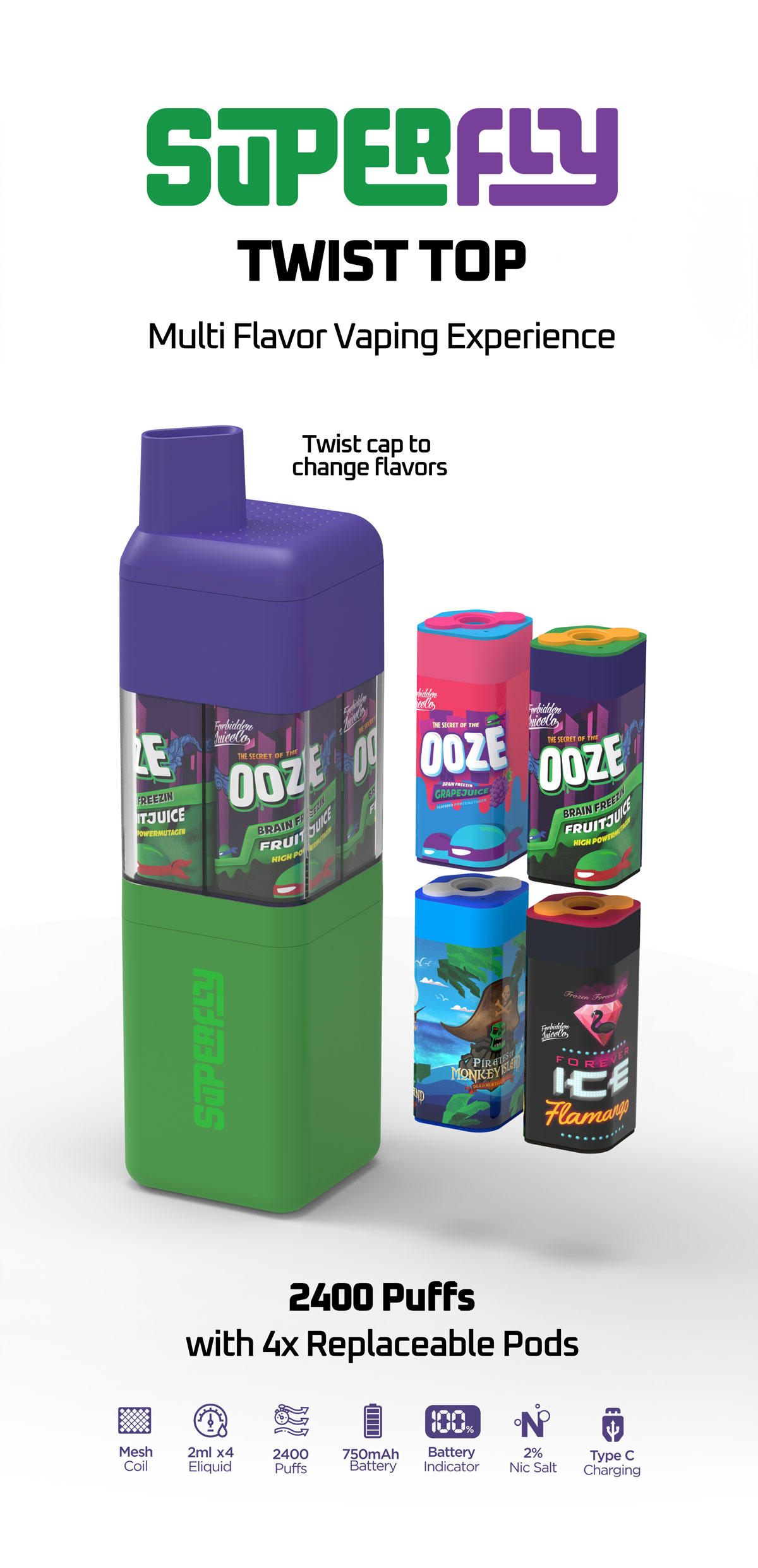 Vape Superfly TwistTop 2