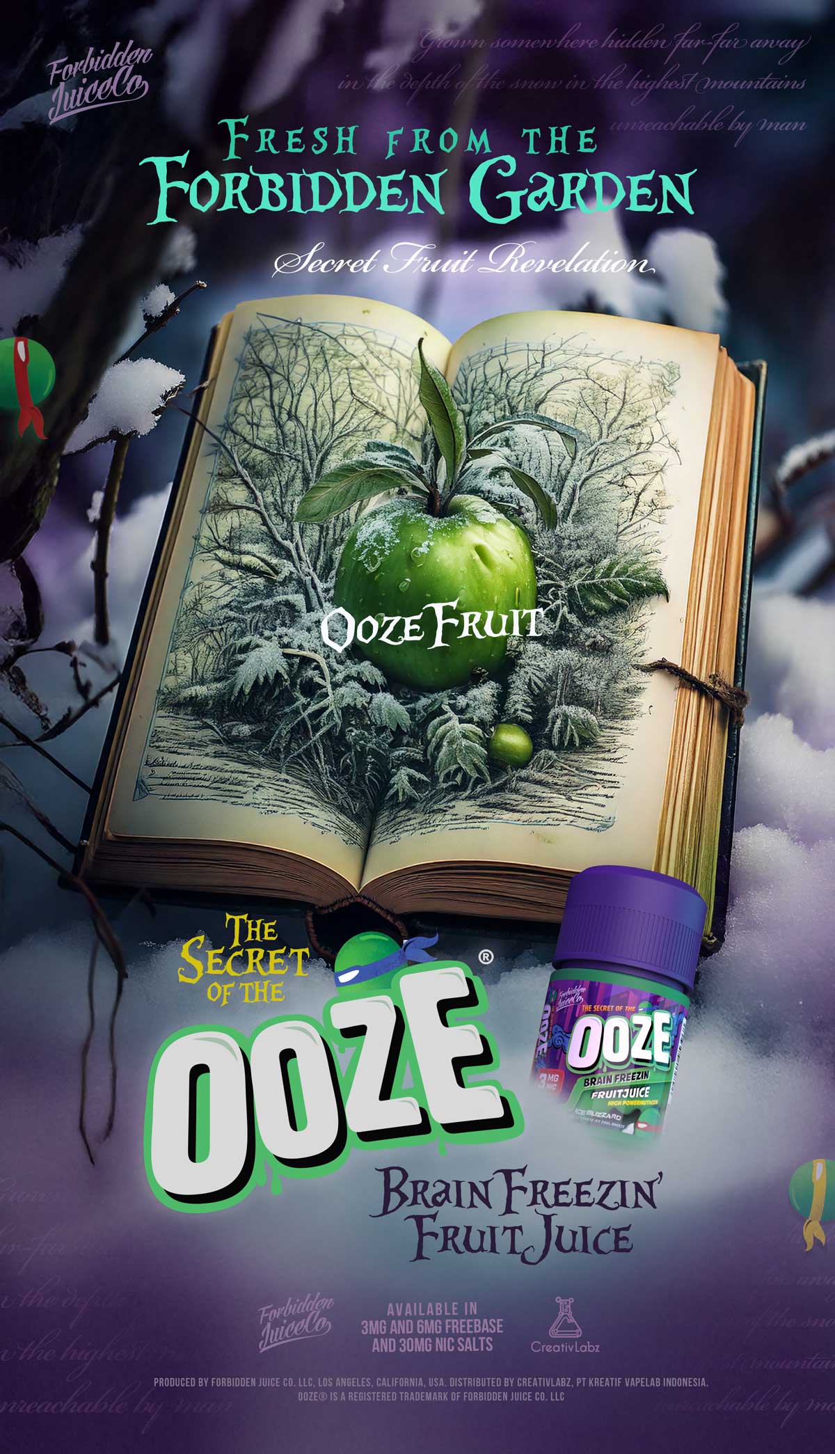 Vape Brain Freezing Snow Revelation